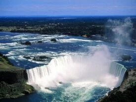 Aerial View of Niagara Falls, Ontario, Canada - .jpg