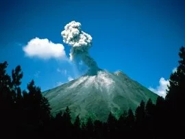 Arenal Erupting, Costa Rica -  - ID 253.jpg (click to view)
