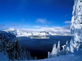 Crater Lake in Winter, Oregon -  - ID 3.jpg