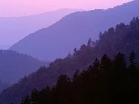 Dusk From Morton's Overlook, Great Smoky Mountai.jpg