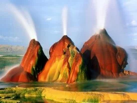 Fly Geyser, Timed Exposure, Black Rock Desert, N.jpg