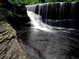Greeter Falls, Cumberland Plateau, Tennessee - 1.jpg (click to view)