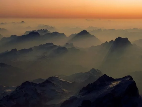 Misty Peaks, Alps, Austria -  - ID 3185.jpg (click to view)