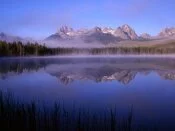 Morning at Little Redfish Lake, Idaho - .jpg