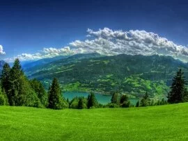Mountain lake (click to view)
