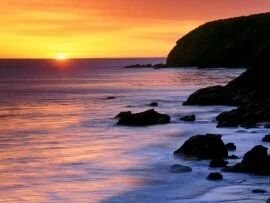 Pacific Sunset, Gaviota State Park, California -.jpg (click to view)