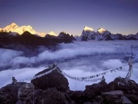 Prayer Flags on Everest, Nepal -  - ID .jpg (click to view)
