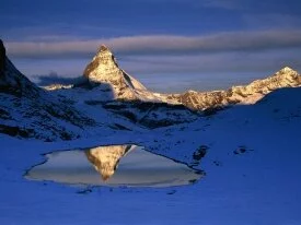 Reflected Matterhorn, Switzerland -  - .jpg