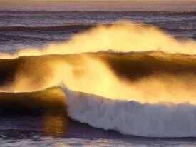 Rolling Tide at Sunset, Fort Stevens State Park,.jpg