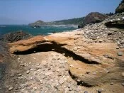 Sandstone Erosion, Otter Point State Wayside, Or.jpg