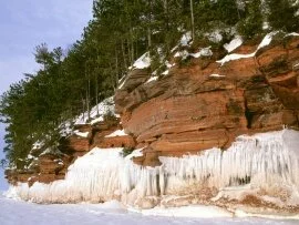 Squaw Bay Sea Caves, Wisconsin - .jpg (click to view)
