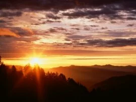 Sunrise from Newfound Gap, Great Smoky Mountains.jpg (click to view)