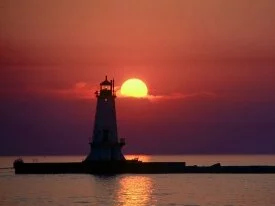 Sunset on the Lighthouse -  - ID 9192.jpg
