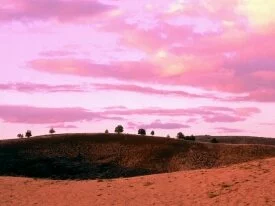 Sunset over Diamond Craters Natural Area, Oregon.jpg