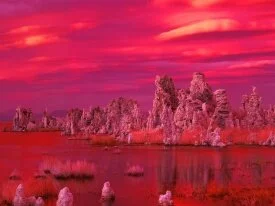 Tufa Formations at Sunset, Mono Lake, California.jpg