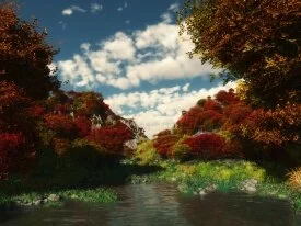 windows 7 3d wallpaper flowers 1 autumnc