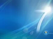 Windows 7 wallpaper - Concept Blue