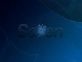 Windows 7 Wallpaper - Lightning Blue (click to view)
