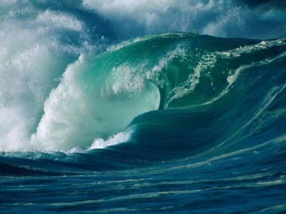 Winter Surf, Oahu, Hawaii -  - ID 12378.jpg (click to view)