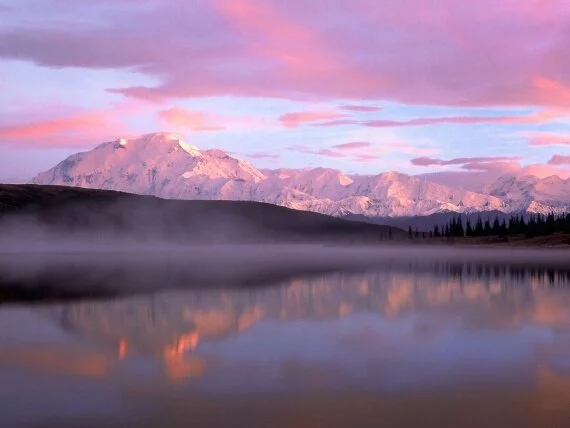 Wonder Lake and Mount Denali, Denali National Pa.jpg (click to view)