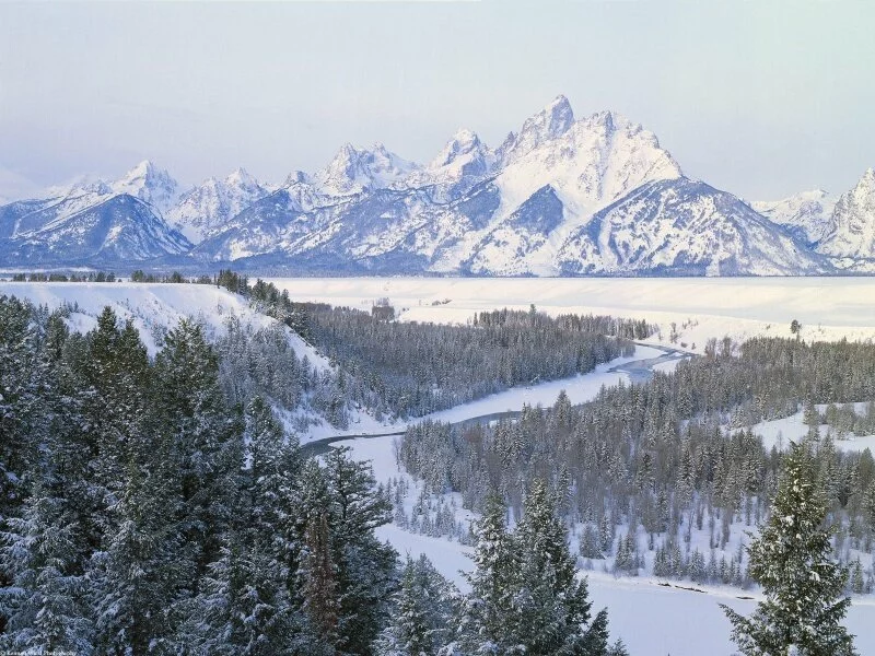 First Snowfall, Snake River, Wyom.jpg