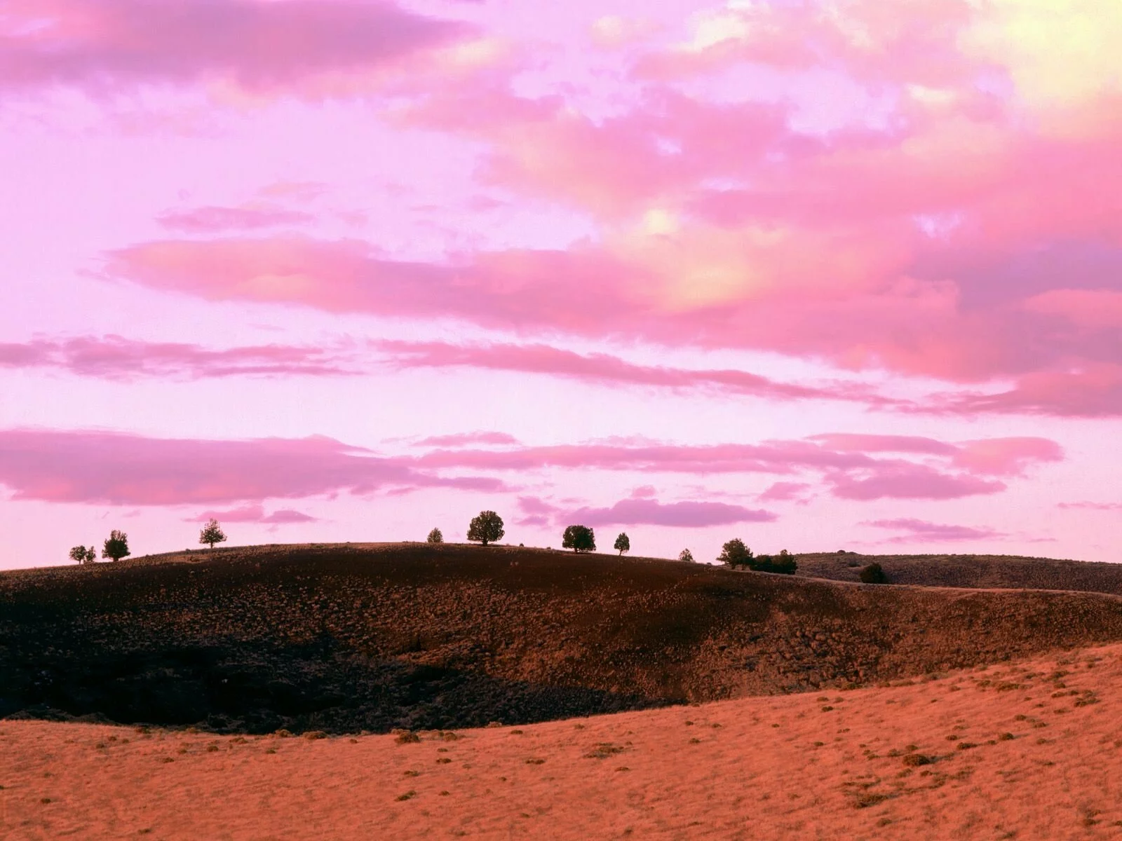 Sunset over Diamond Craters Natural Area, Oregon.jpg