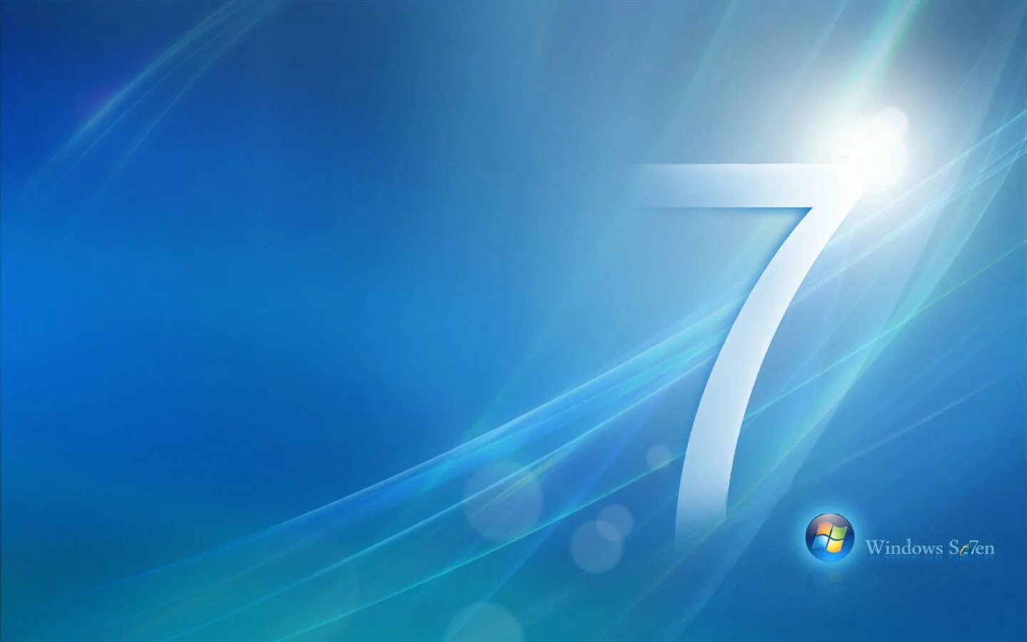Windows 7 wallpaper - Concept Blue