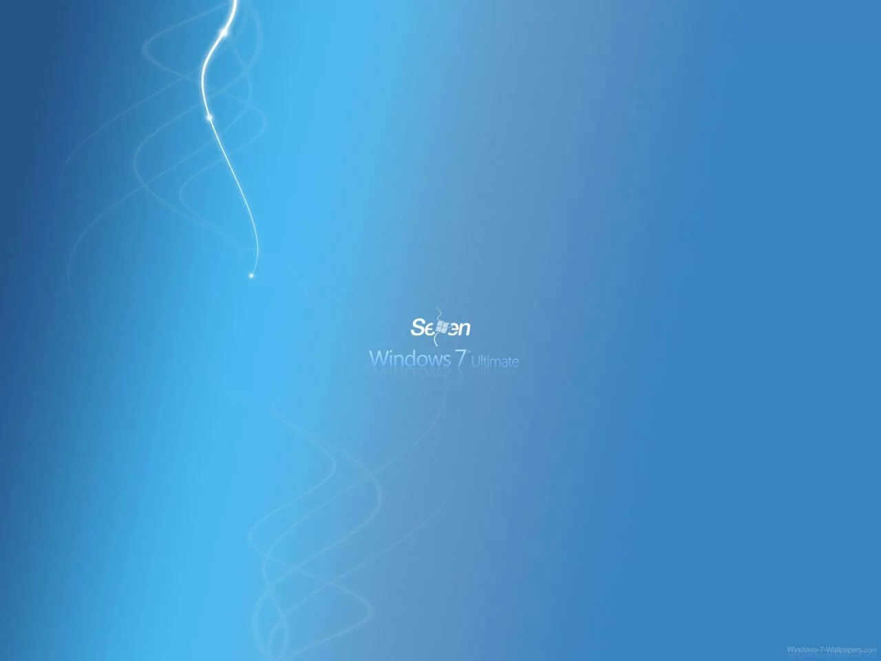 Windows 7 Wallpaper - Ultimate Glow