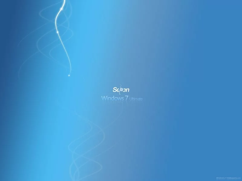 Windows 7 Wallpaper - Ultimate Glow